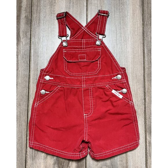 Vintage baby Gap Shorts Overalls - Picture 2 of 13